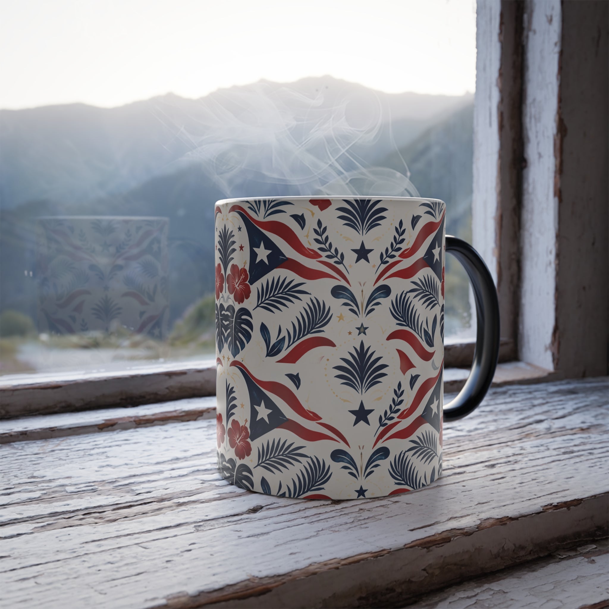 Puerto Rico Color-Changing Mug | 11oz Heat-Reveal Mug