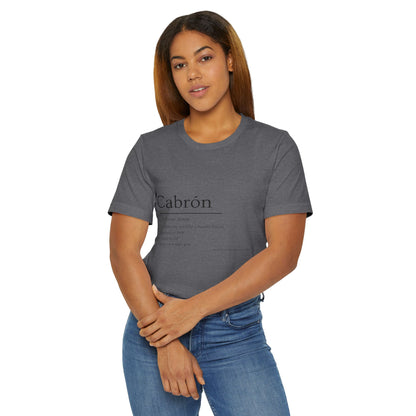 Cabrón Minimal Graphic Tee | Latino Streetwear | Born From La Cultura