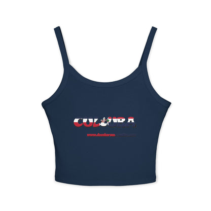 La Cultura Habla — Dominican Pride Spaghetti Strap Tank