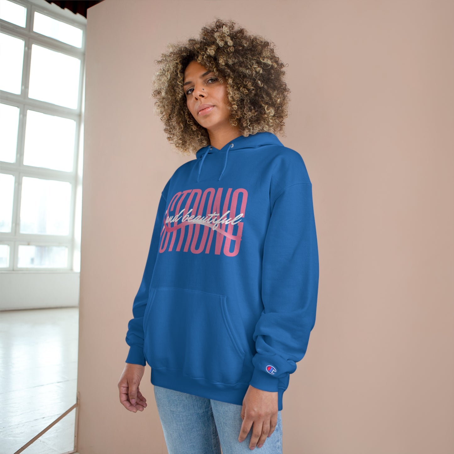 Strong And Beautiful - Breast Cancer Awareness Hoodie