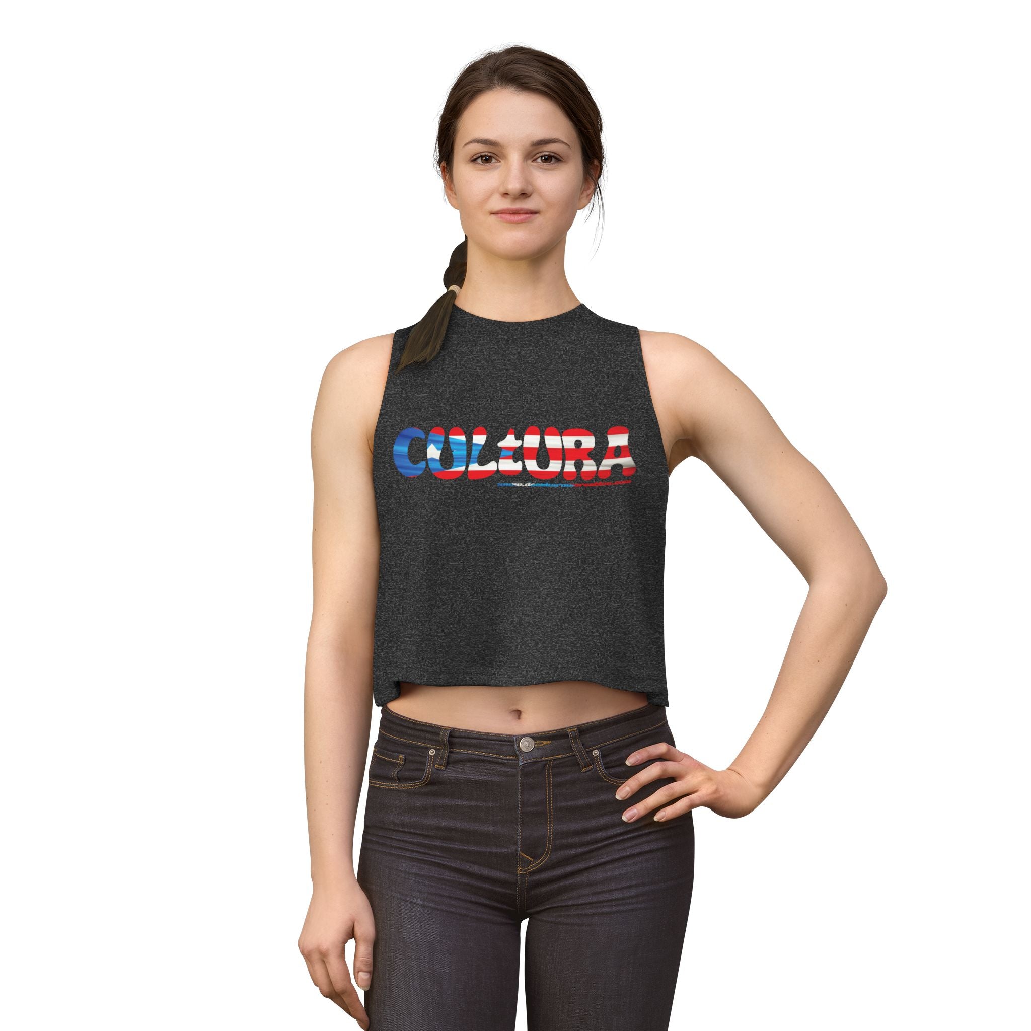 Born Boricua, Built Different — Cultura Crop Tank