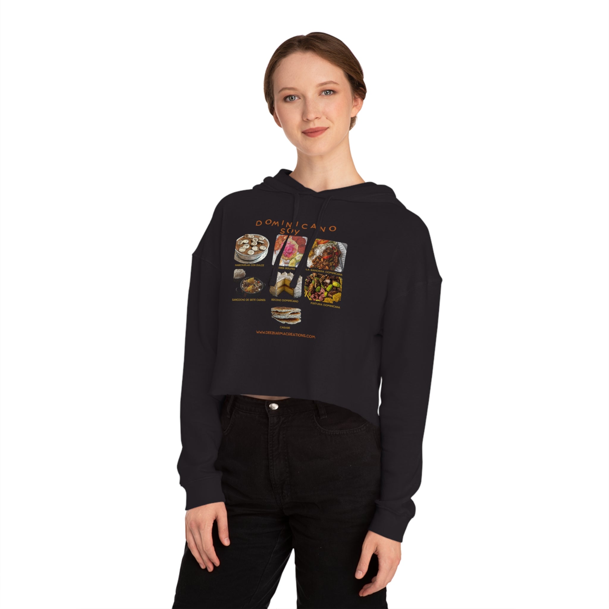 Sazón & Style — Cropped Hoodie