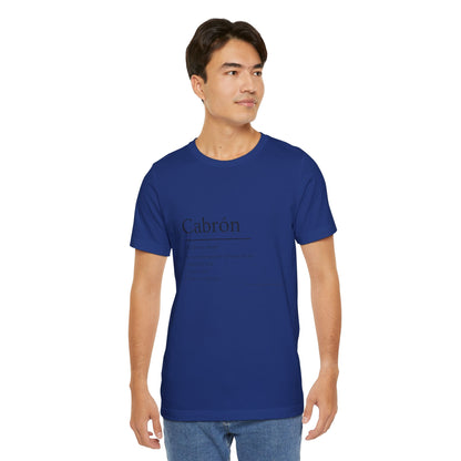 Cabrón Minimal Graphic Tee | Latino Streetwear | Born From La Cultura