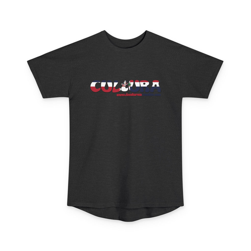 La Cultura Habla — Dominican Pride Long Body Urban Tee