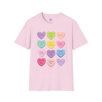 Heart Candy Messages T-Shirt