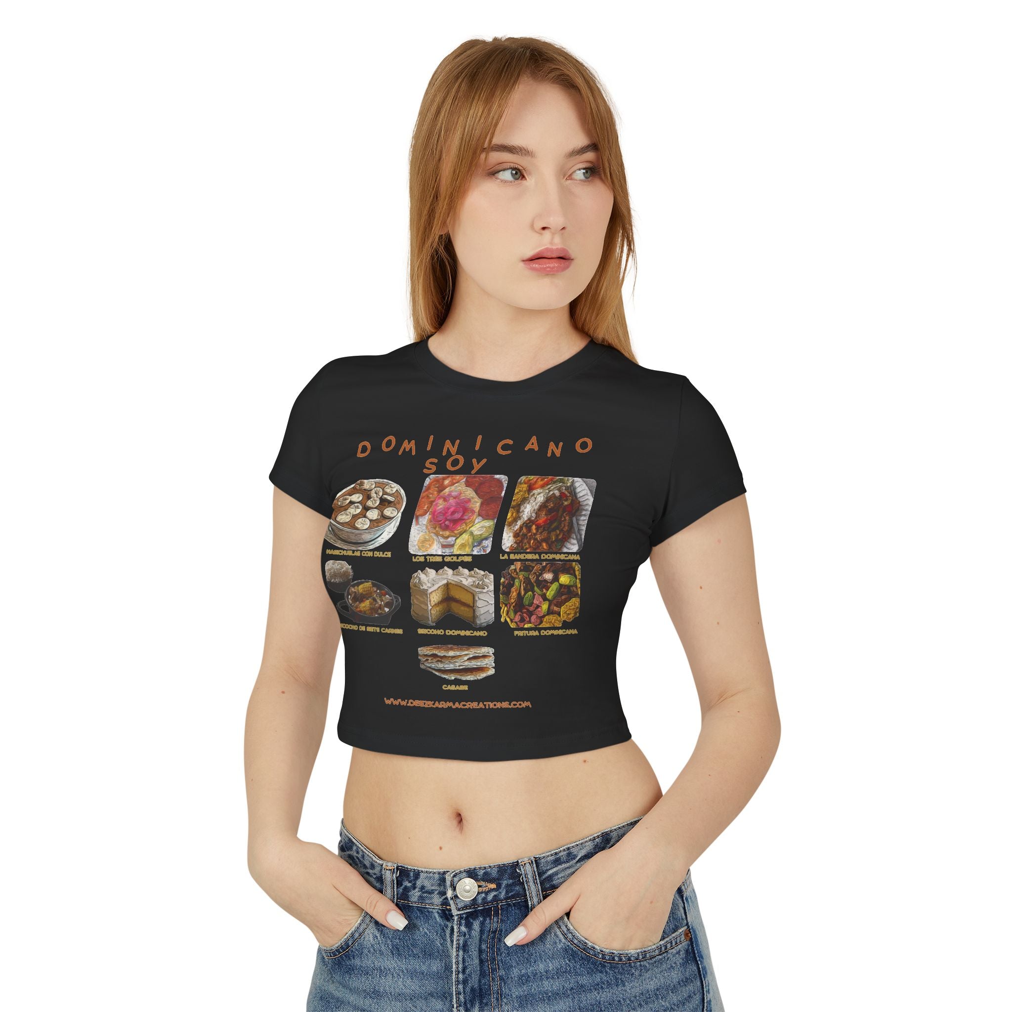 Dominicano Soy & I Eat Good — Dominican Foodie Baby Tee