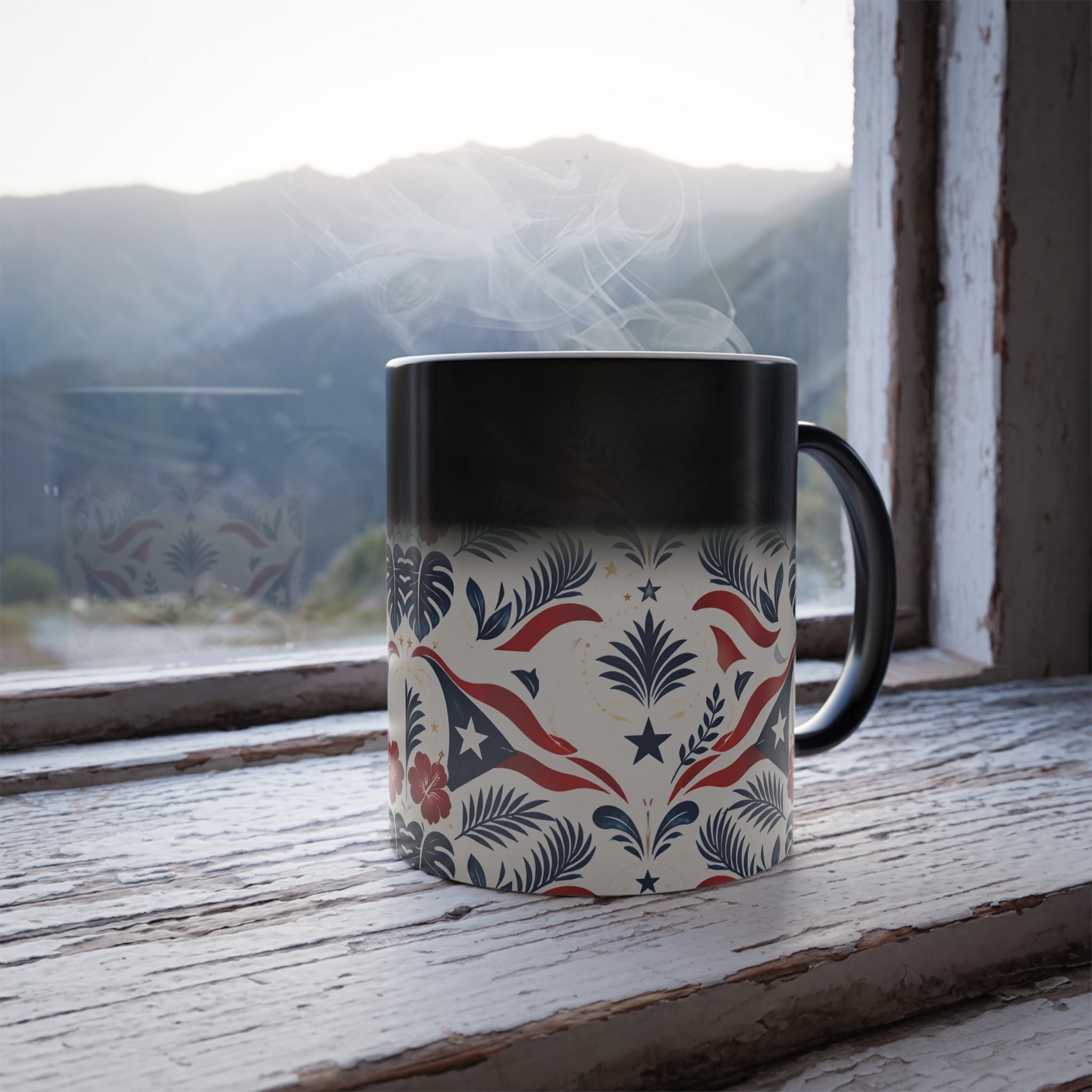 Puerto Rico Color-Changing Mug | 11oz Heat-Reveal Mug