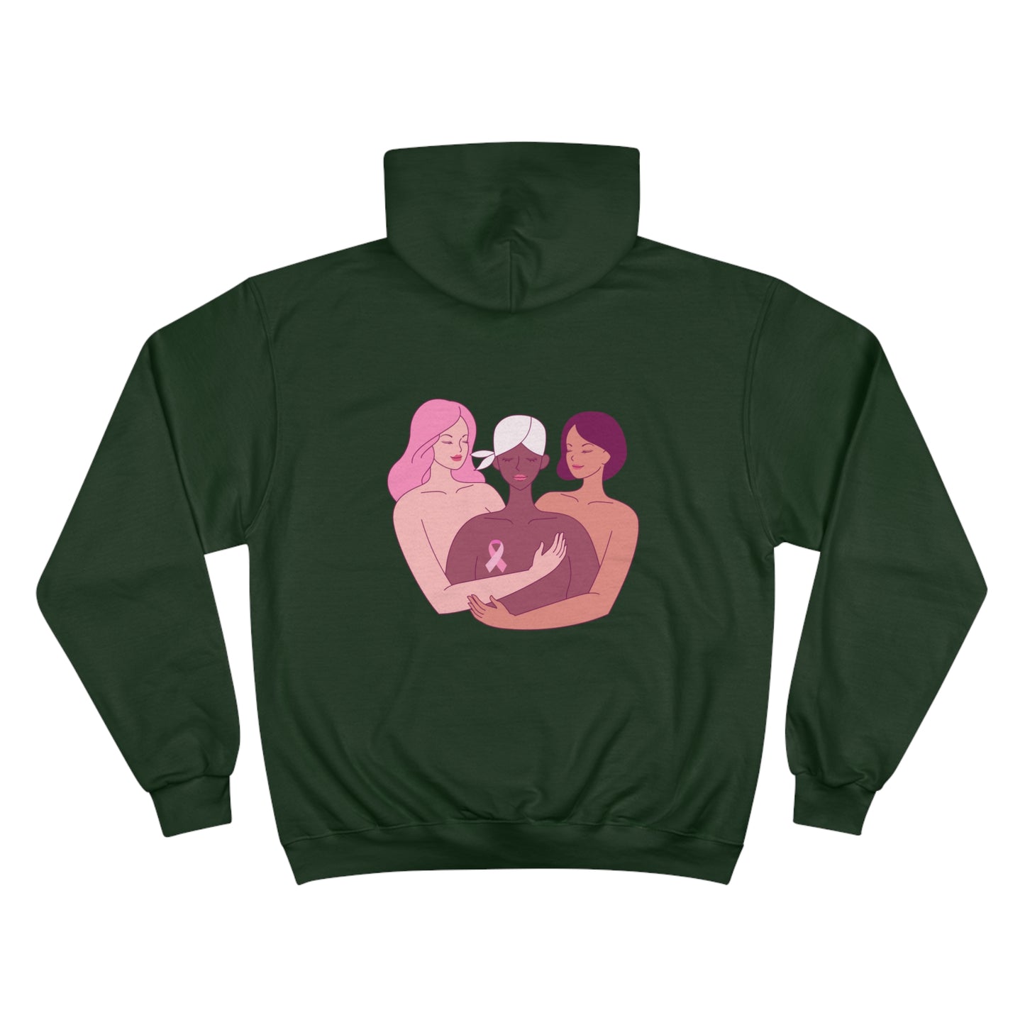 Strong And Beautiful - Breast Cancer Awareness Hoodie