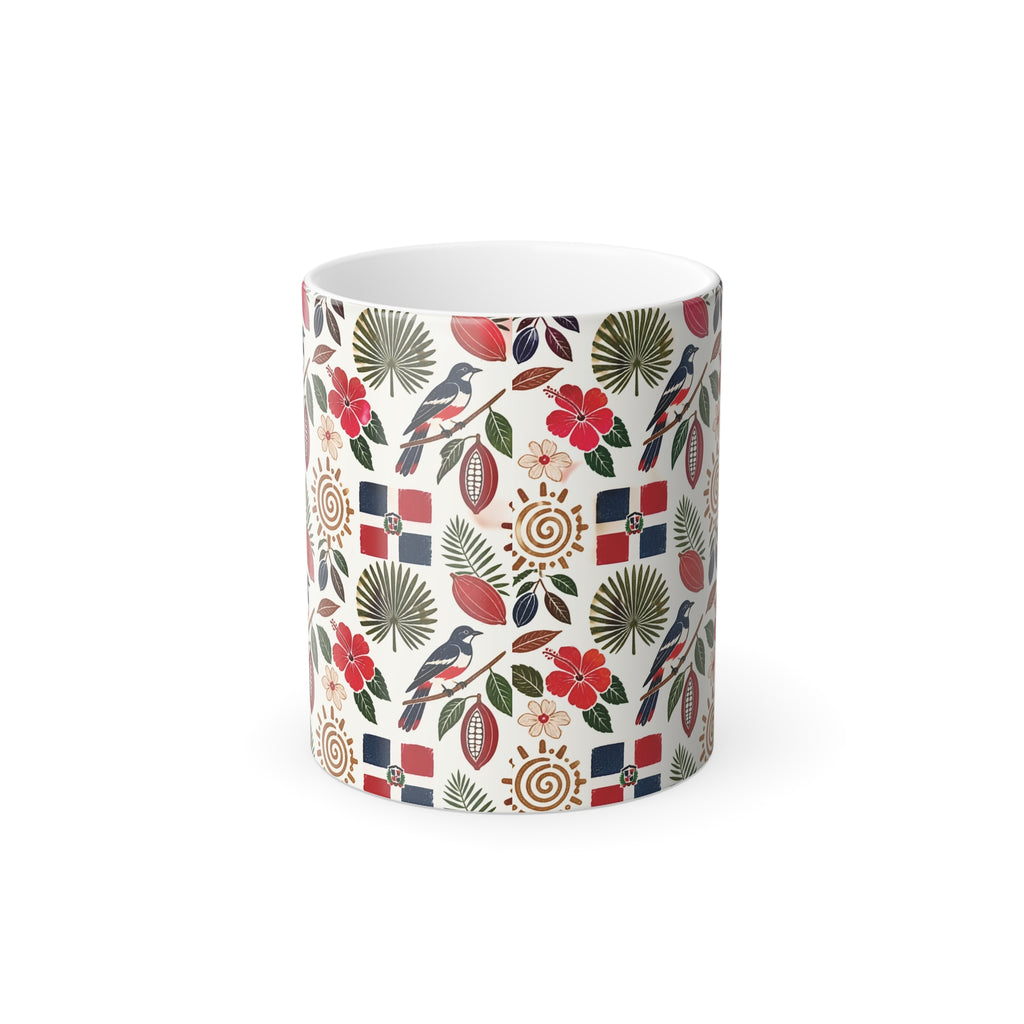 🇩🇴 Dominican Republic Color Changing Mug | Dominican Pride Coffee Mug | 11oz Gift