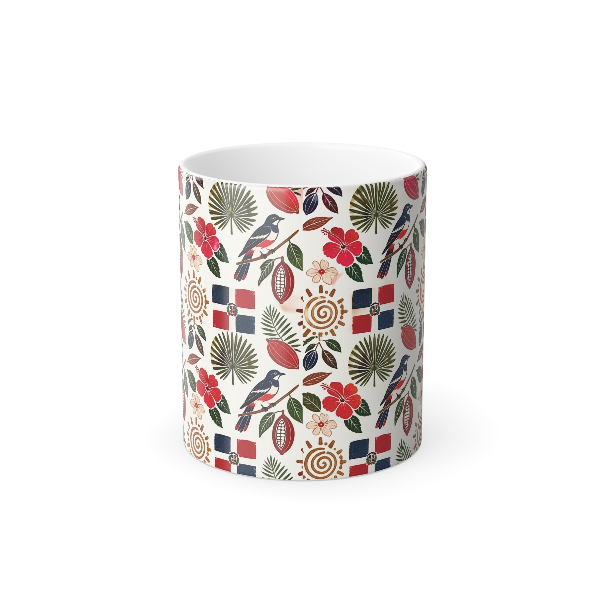 🇩🇴 Dominican Republic Color Changing Mug | Dominican Pride Coffee Mug | 11oz Gift