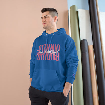 Strong And Beautiful - Breast Cancer Awareness Hoodie