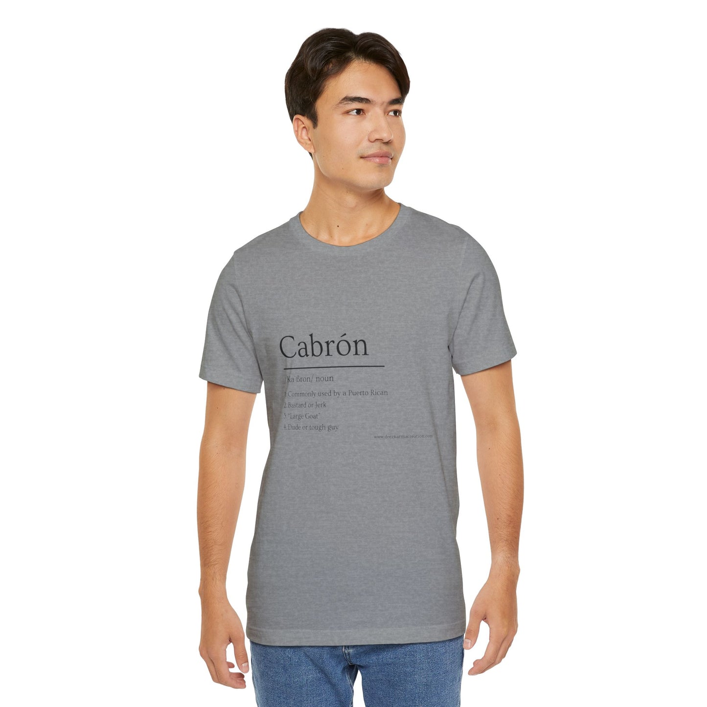 Cabrón Minimal Graphic Tee | Latino Streetwear | Born From La Cultura