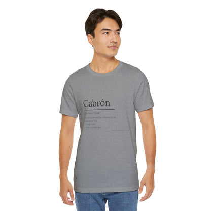 Cabrón Minimal Graphic Tee | Latino Streetwear | Born From La Cultura