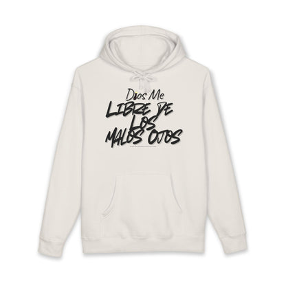 Evil Eye Hoodie — "Dios Me Libre de Los Malos Ojos" Graphic Pullover
