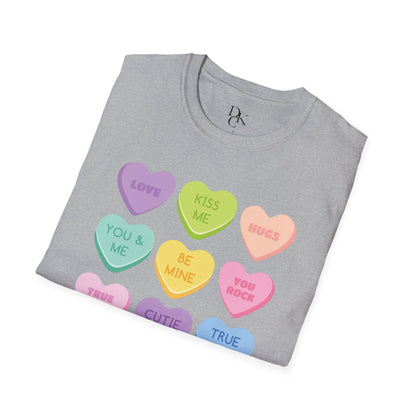 Heart Candy Messages T-Shirt
