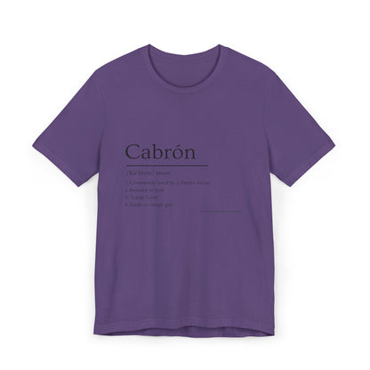 Cabrón Minimal Graphic Tee | Latino Streetwear | Born From La Cultura