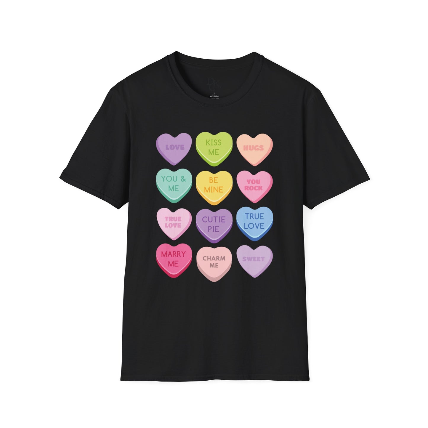 Heart Candy Messages T-Shirt