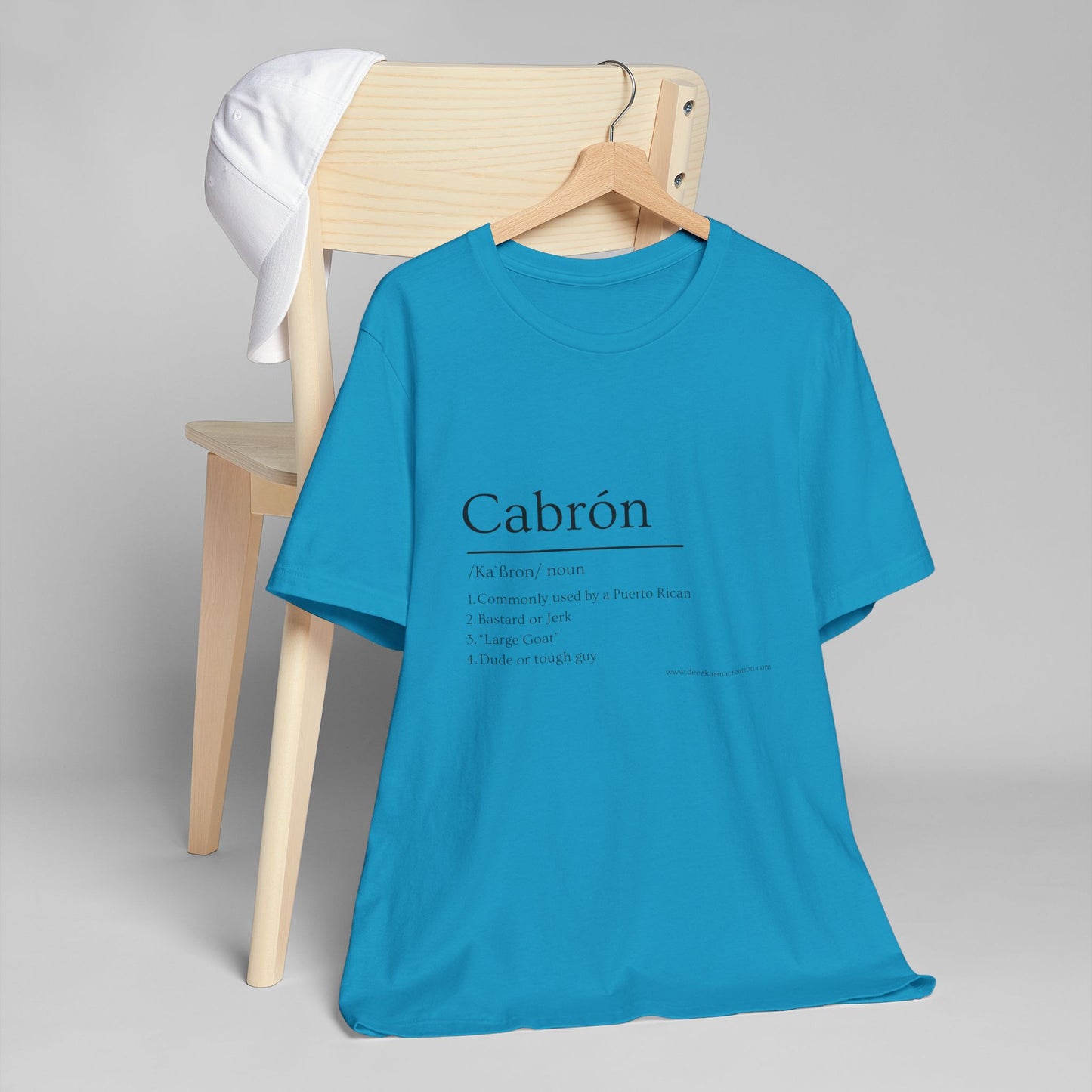 Cabrón Minimal Graphic Tee | Latino Streetwear | Born From La Cultura
