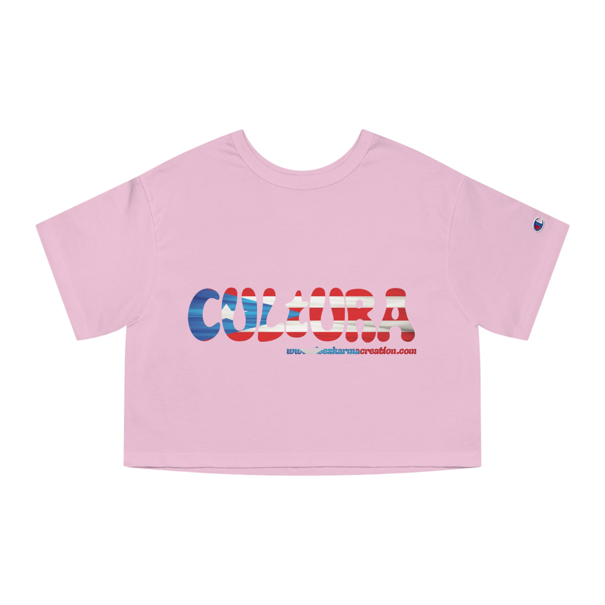 La Bandera Runs Through Me — Crop Top Tee