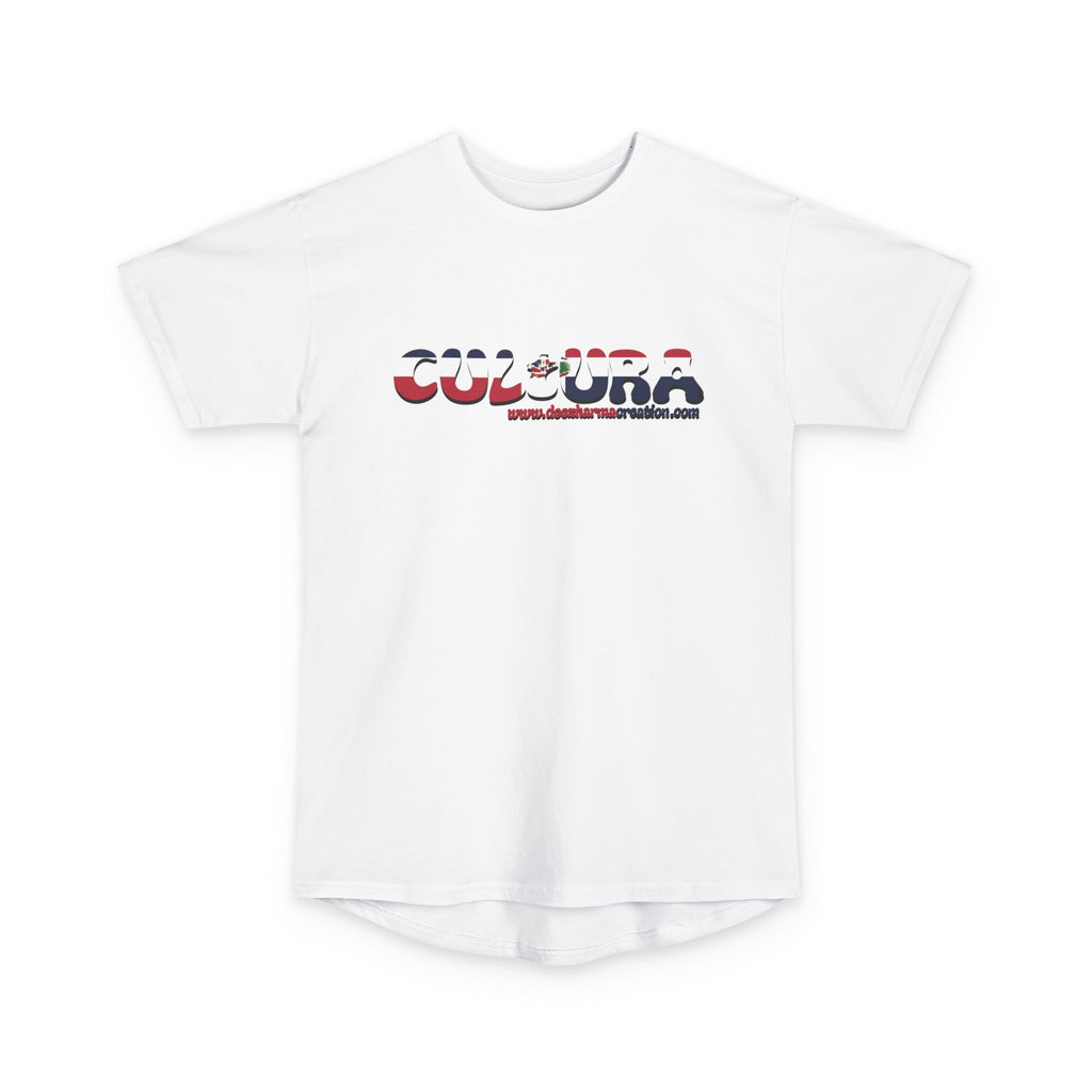 La Cultura Habla — Dominican Pride Long Body Urban Tee