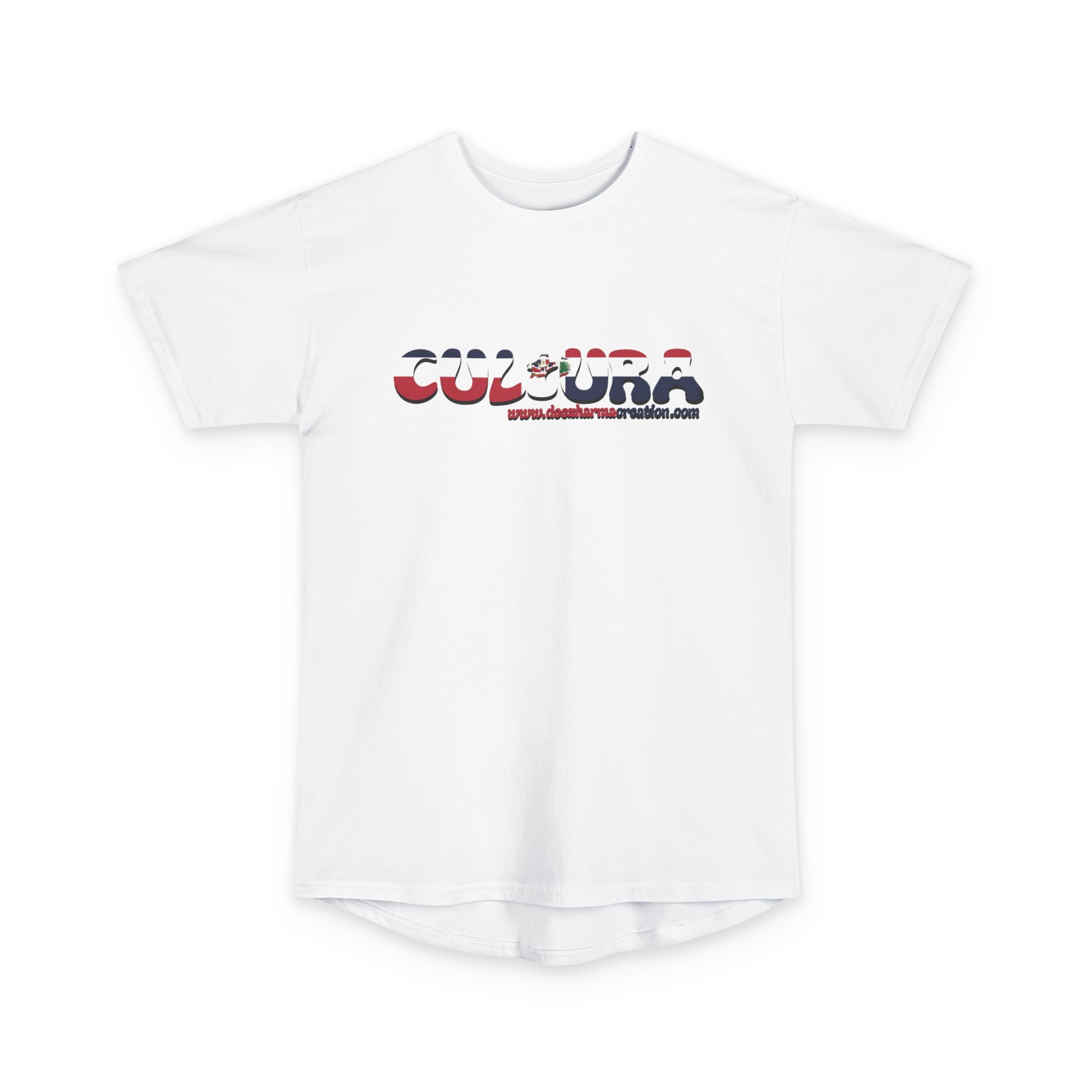 La Cultura Habla — Dominican Pride Long Body Urban Tee