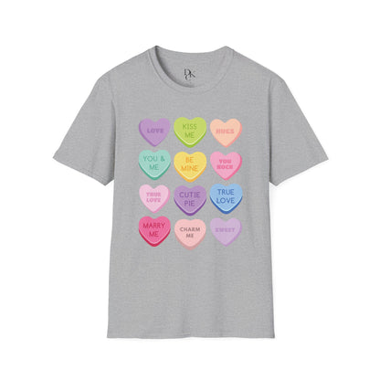 Heart Candy Messages T-Shirt