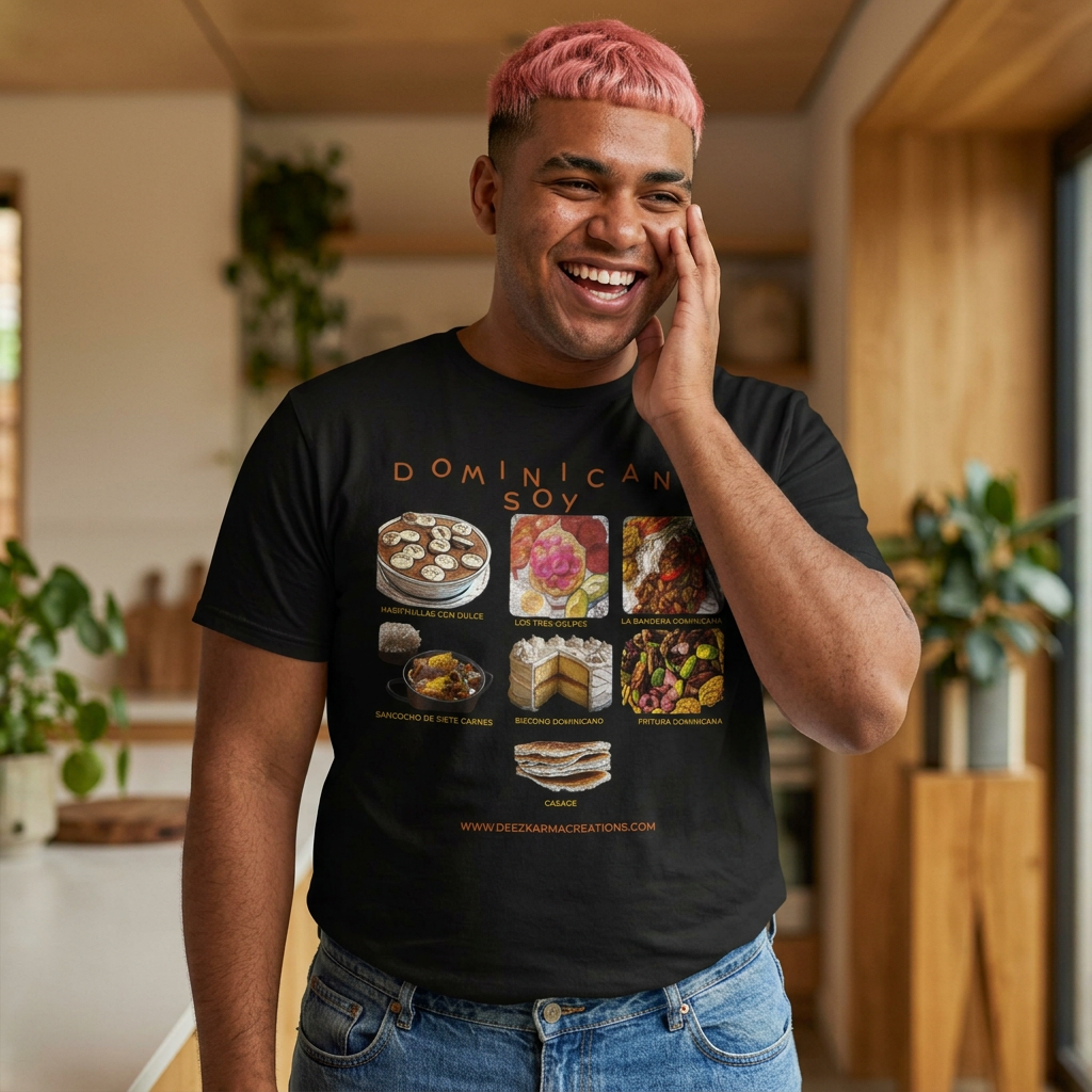Sazón in Every Stitch — Dominican Food Graphic Tee