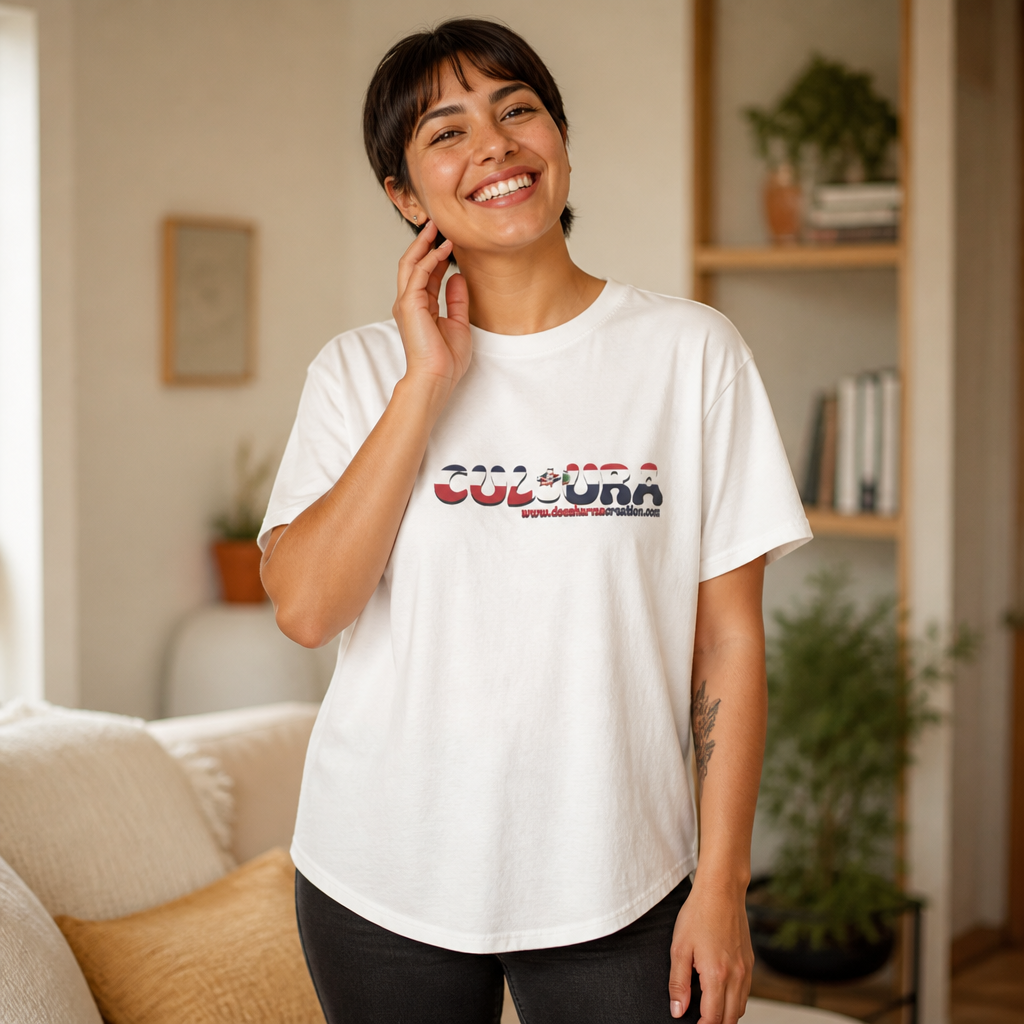 La Cultura Habla — Dominican Pride Long Body Urban Tee