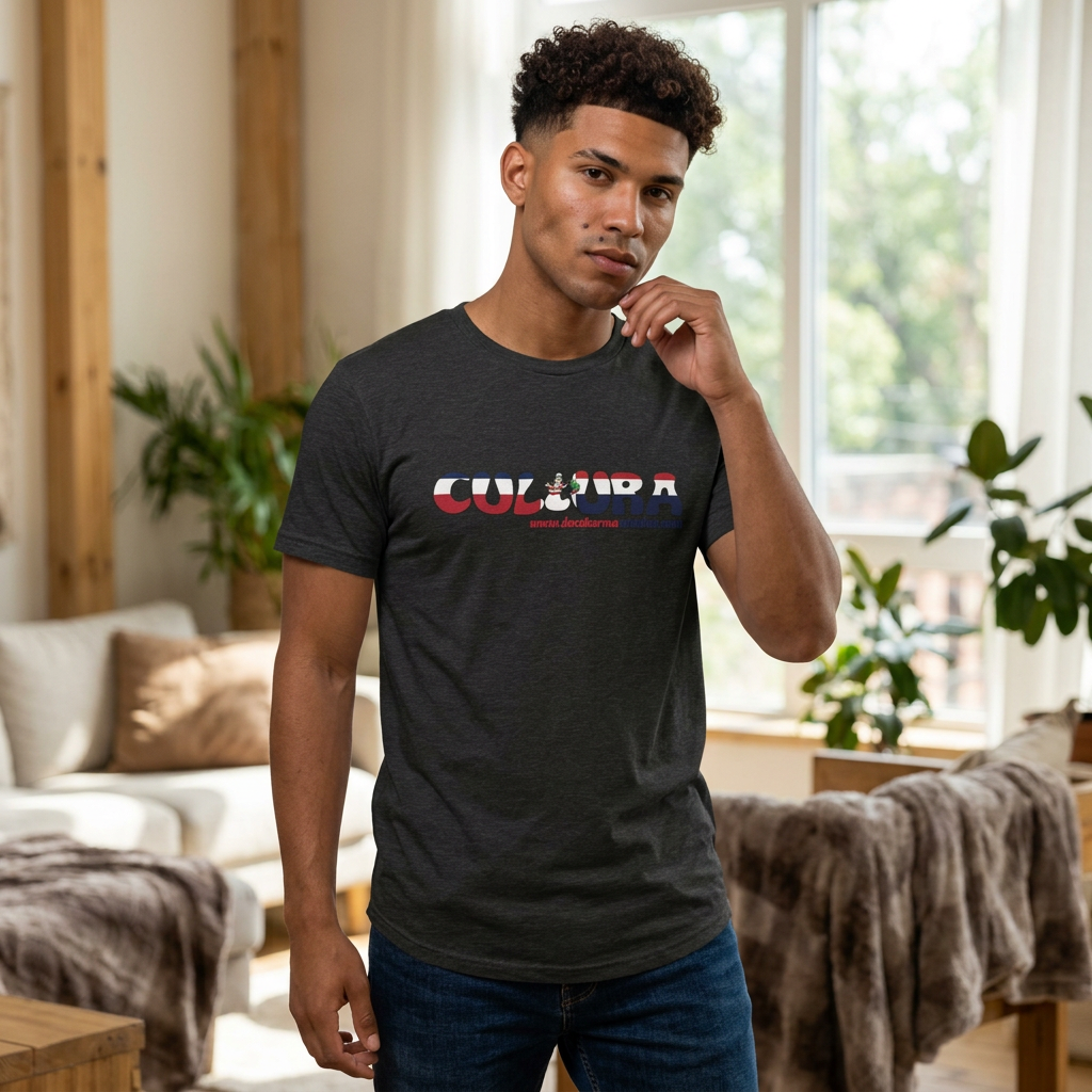 La Cultura Habla — Dominican Pride Long Body Urban Tee