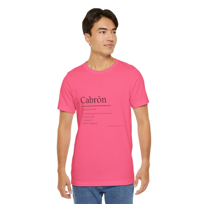 Cabrón Minimal Graphic Tee | Latino Streetwear | Born From La Cultura