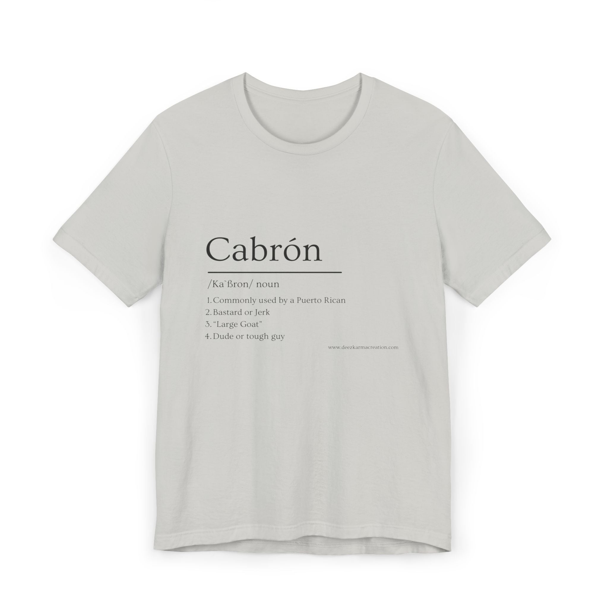 Cabrón Minimal Graphic Tee | Latino Streetwear | Born From La Cultura