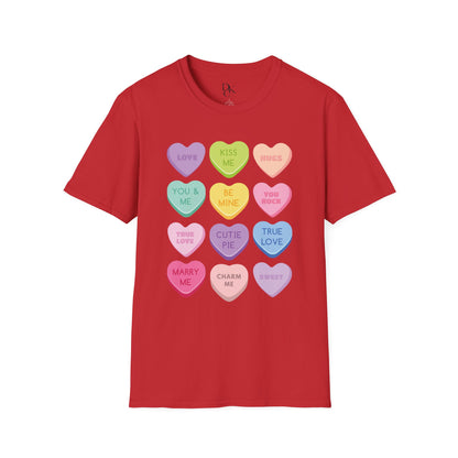 Heart Candy Messages T-Shirt