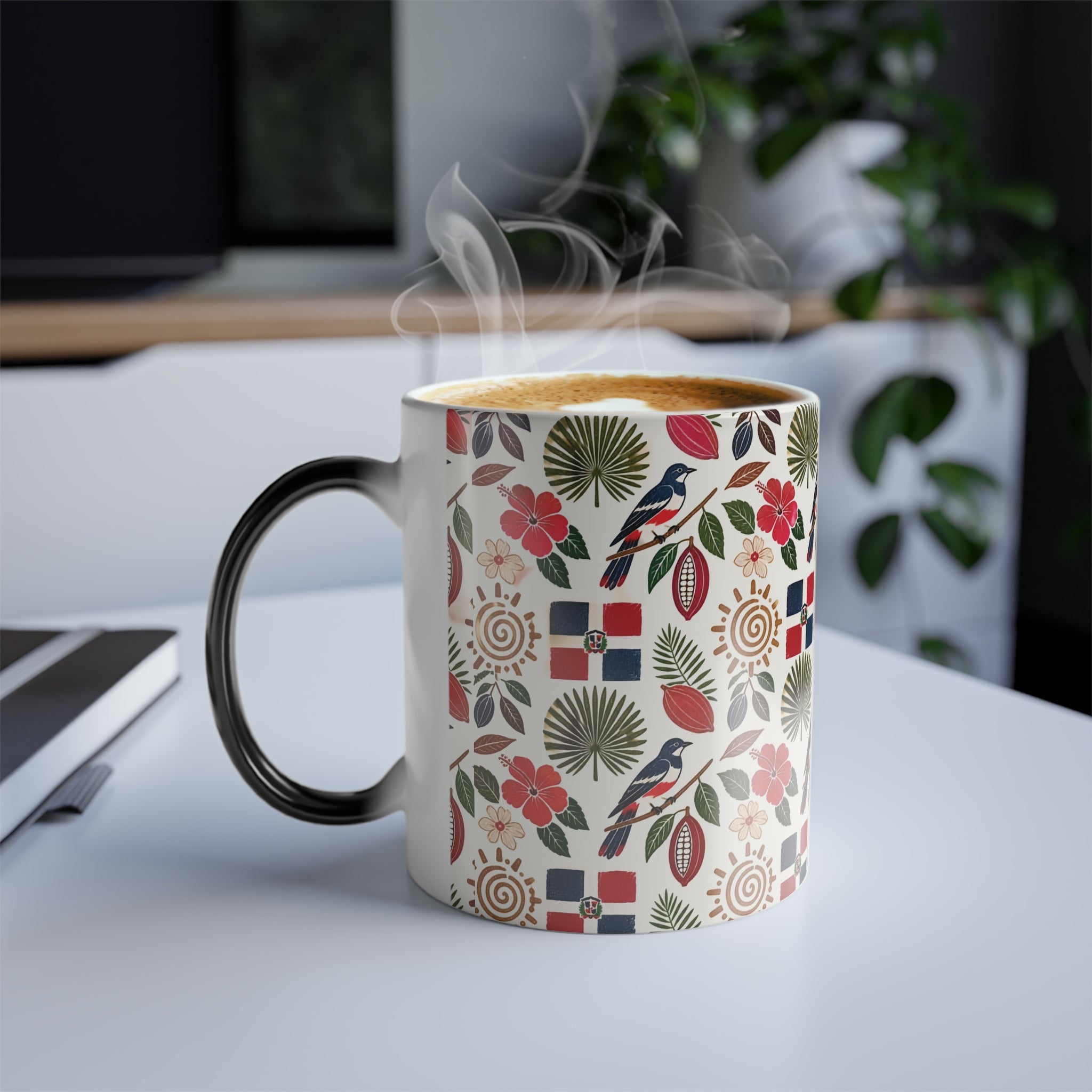 🇩🇴 Dominican Republic Color Changing Mug | Dominican Pride Coffee Mug | 11oz Gift