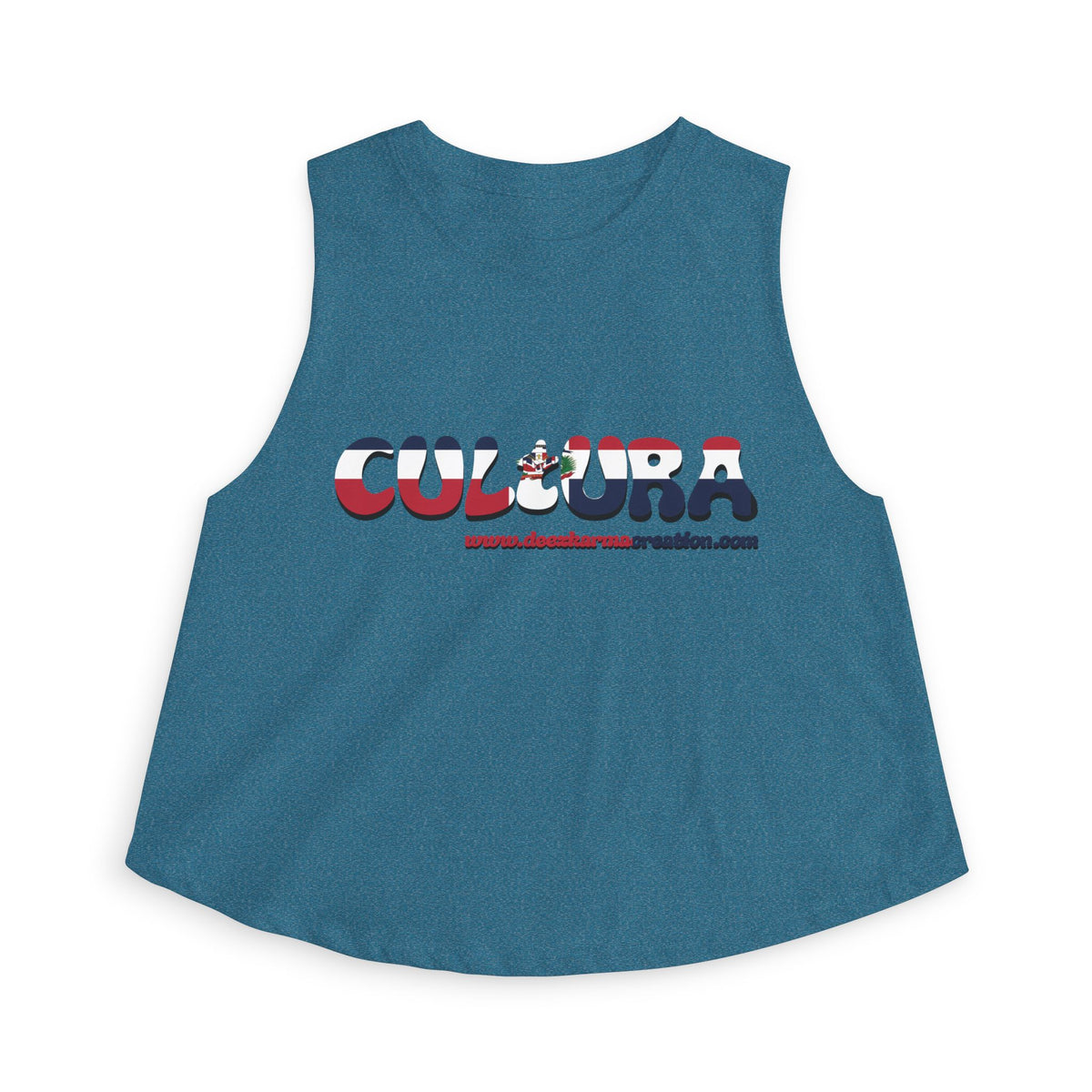 La Cultura Se Lleva — Dominican Pride Crop Tank Top