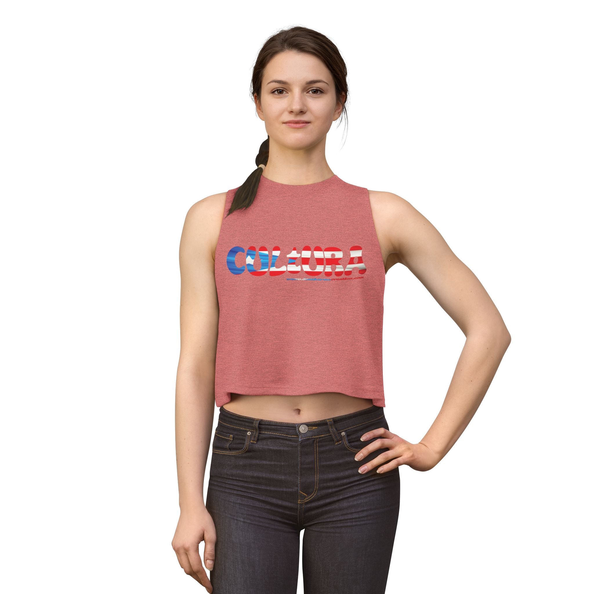 Born Boricua, Built Different — Cultura Crop Tank