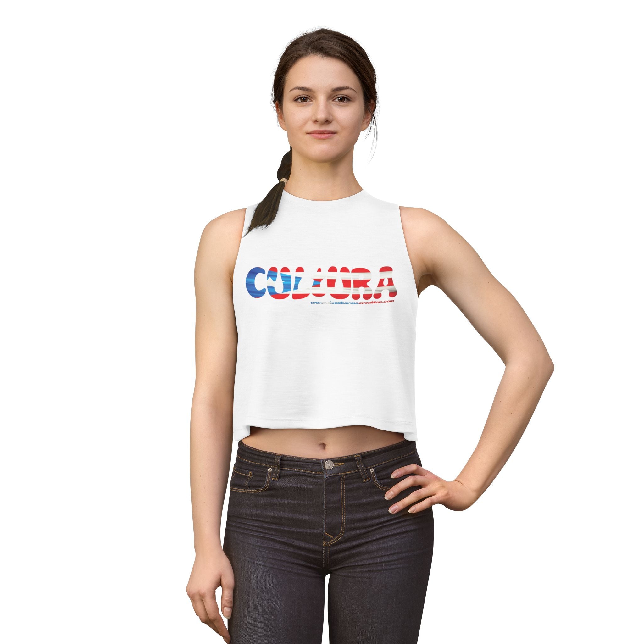 Born Boricua, Built Different — Cultura Crop Tank