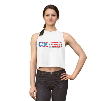 La Bandera Runs Through Me — Crop Tank