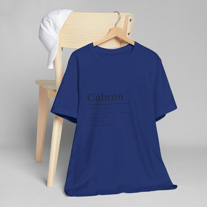 Cabrón Minimal Graphic Tee | Latino Streetwear | Born From La Cultura
