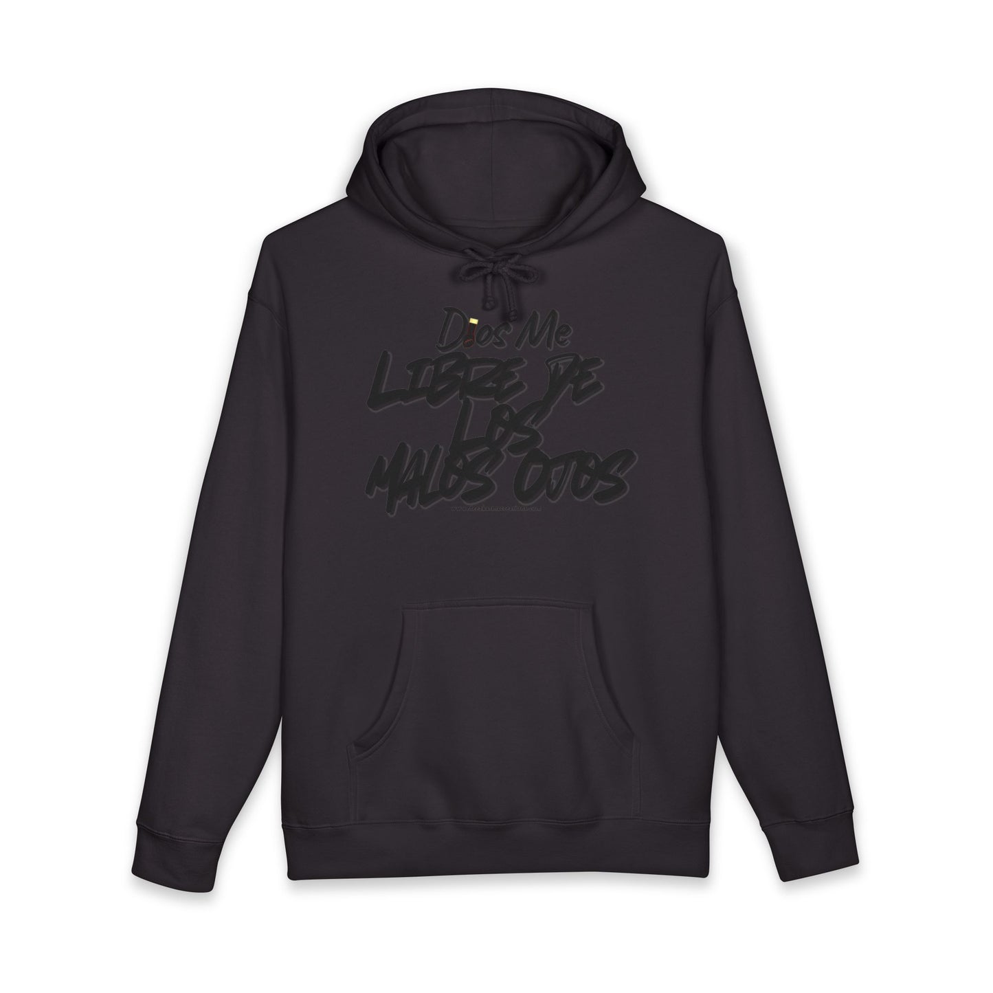 Evil Eye Hoodie — "Dios Me Libre de Los Malos Ojos" Graphic Pullover