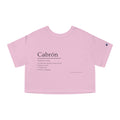 Cabrón Crop Tee | Built Different | Latina Streetwear Graphic Top