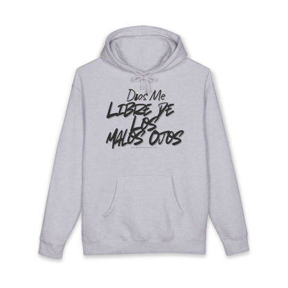 Evil Eye Hoodie — "Dios Me Libre de Los Malos Ojos" Graphic Pullover