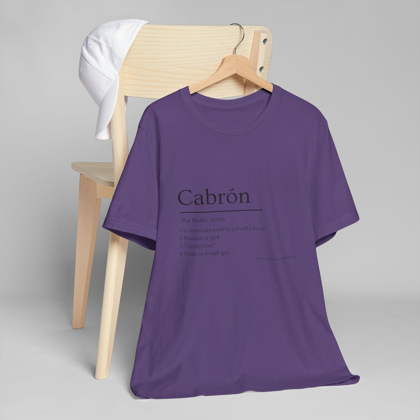 Cabrón Minimal Graphic Tee | Latino Streetwear | Born From La Cultura