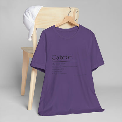 Cabrón Minimal Graphic Tee | Latino Streetwear | Born From La Cultura