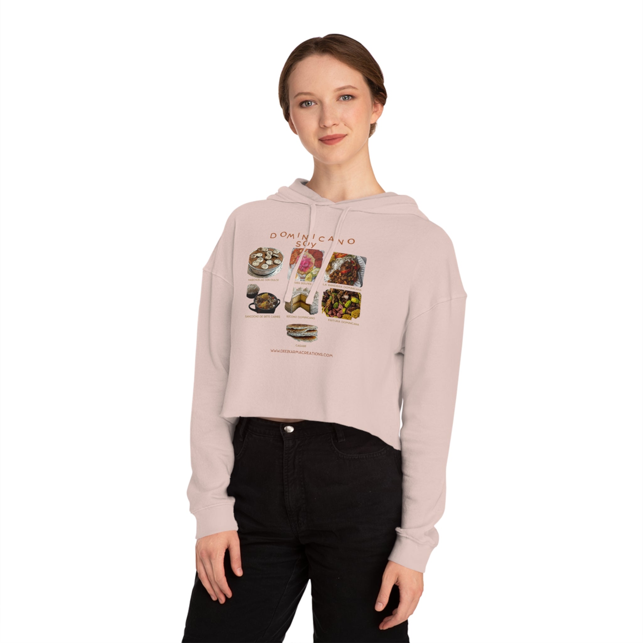 Sazón & Style — Cropped Hoodie