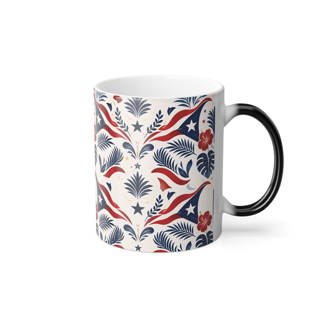 Puerto Rico Color-Changing Mug | 11oz Heat-Reveal Mug