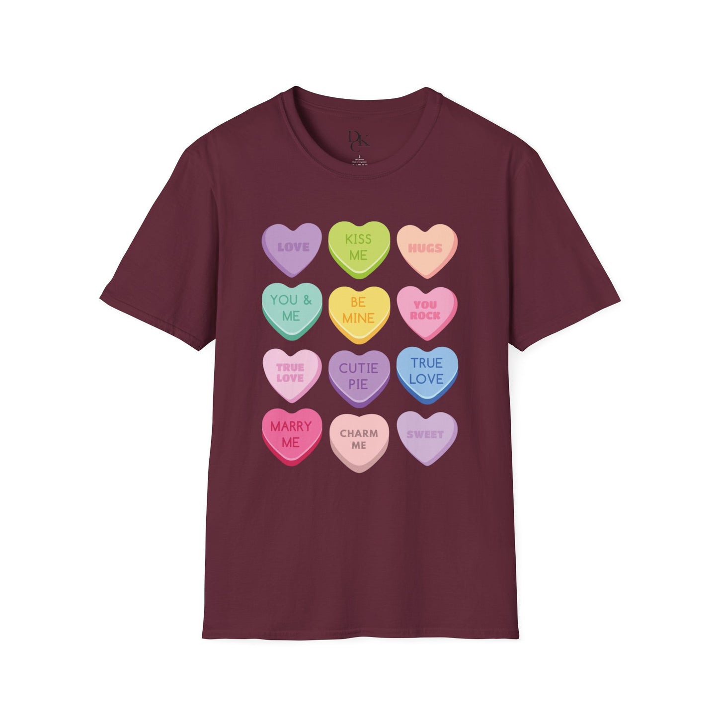 Heart Candy Messages T-Shirt