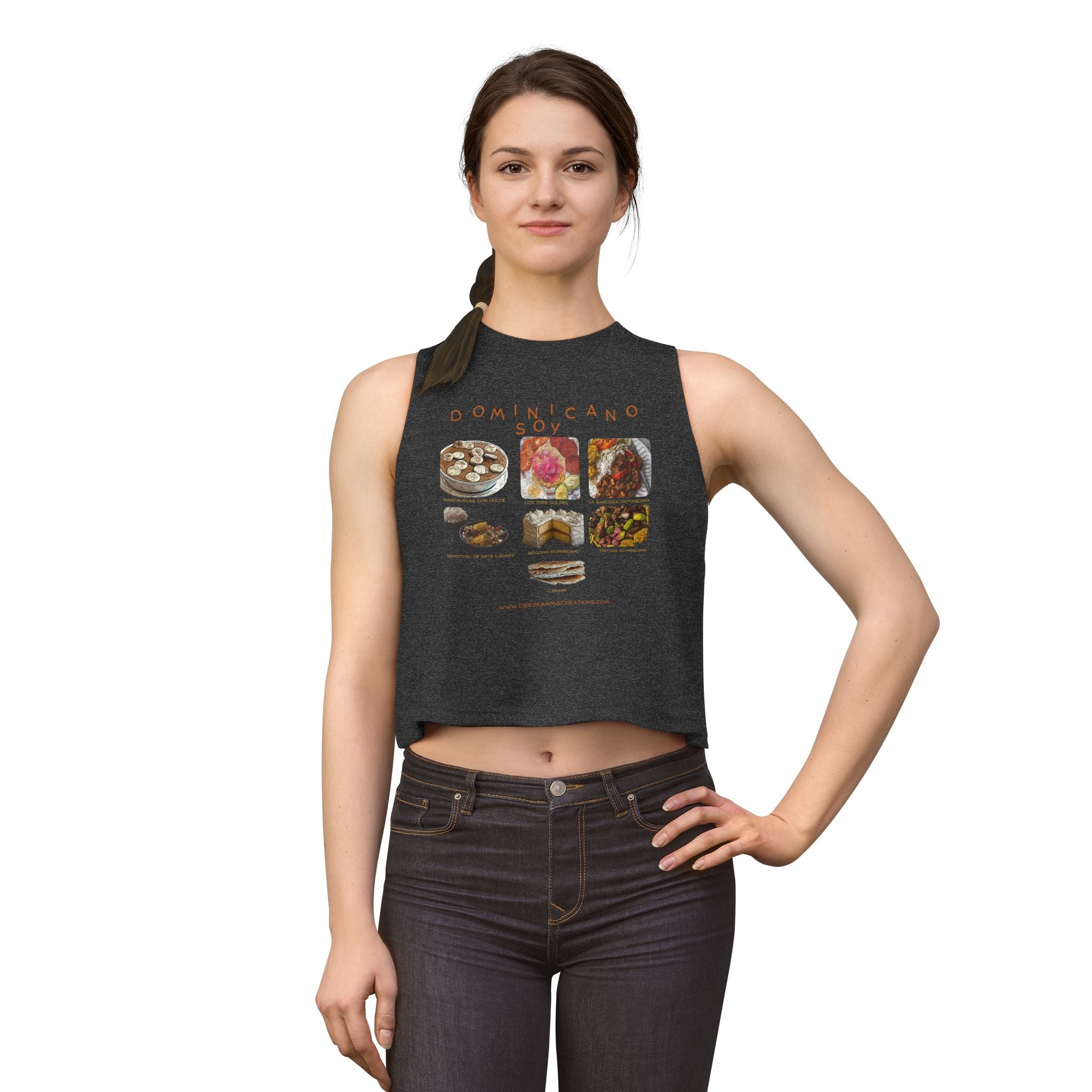 Dominicano Soy | Dominican Pride Crop Top | Hispanic Heritage