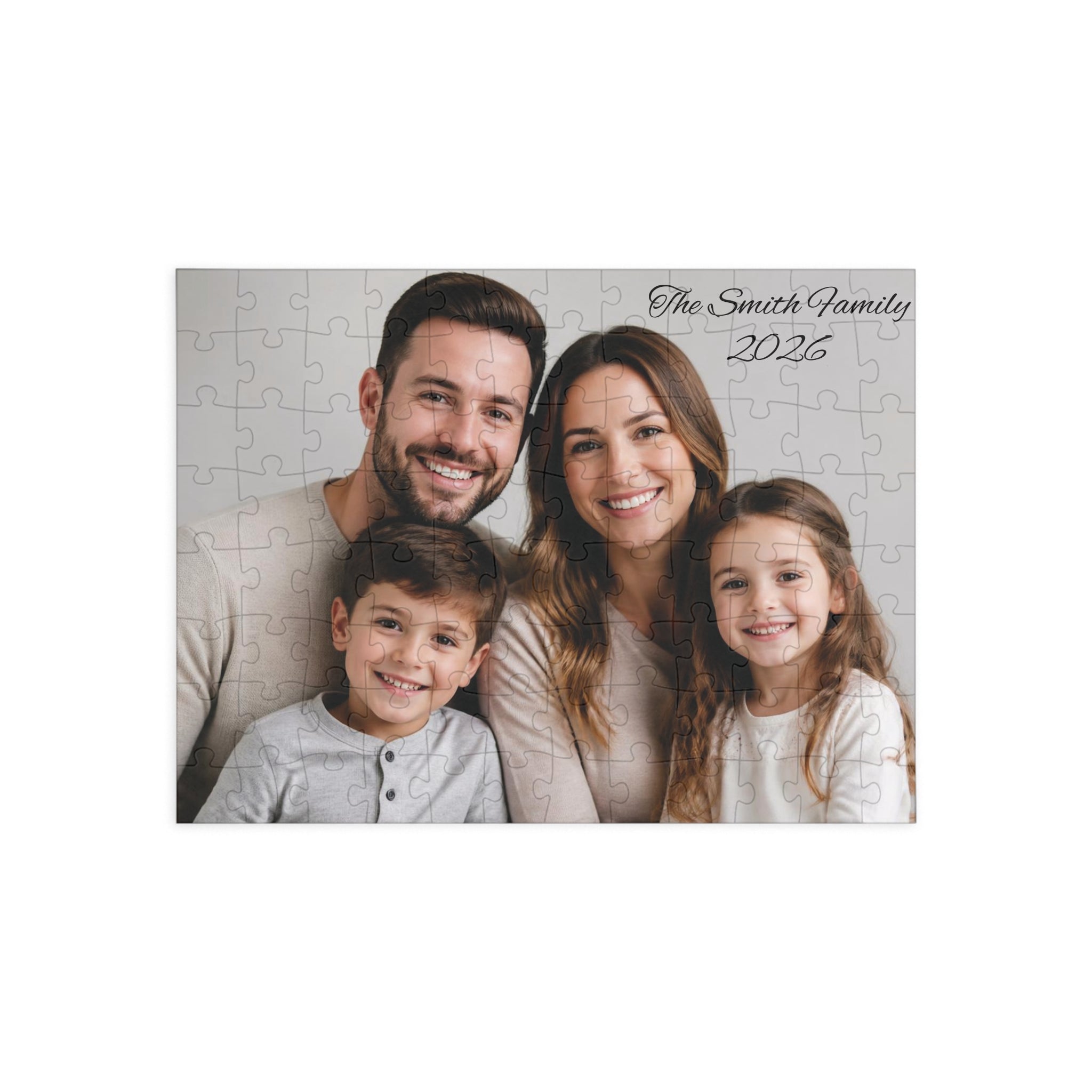 Personalized Photo Puzzle, Custom Family Picture Puzzle, Personalized Gift, Couple Gift, Anniversary Gift, Family Keepsake