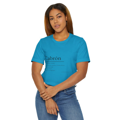 Cabrón Minimal Graphic Tee | Latino Streetwear | Born From La Cultura