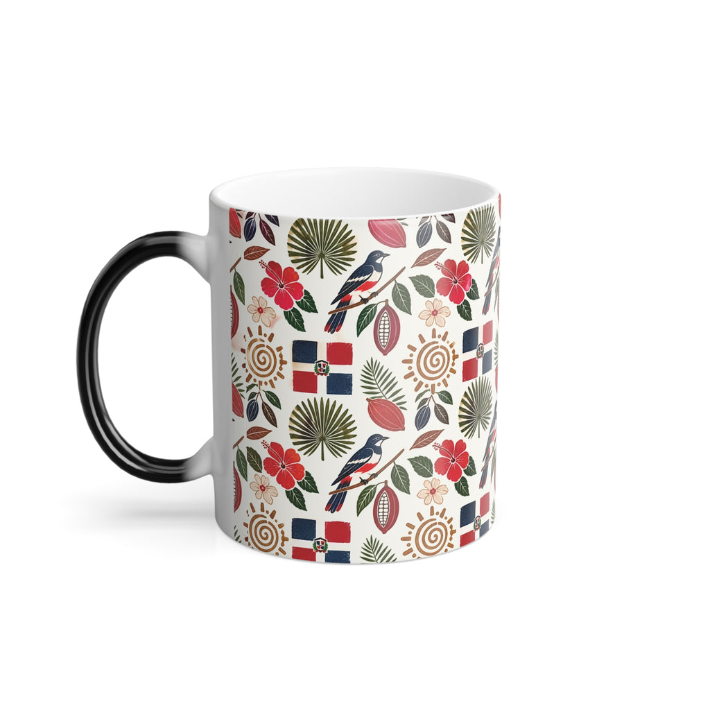 🇩🇴 Dominican Republic Color Changing Mug | Dominican Pride Coffee Mug | 11oz Gift